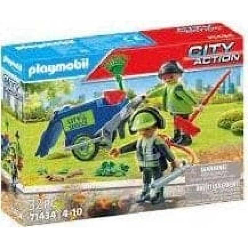 Playmobil Zestaw z figurkami City Action 71434 Zespół sprzatający miasto