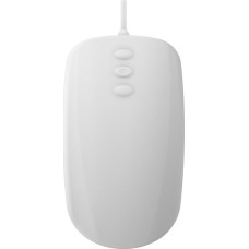 Cherry Mysz Cherry CHERRY Mouse AK-PMH3 Medical 3-Button Scroll corded sealed white IP68 kabelgebunden, 3-Button-Scroll-Steuerung, IP68