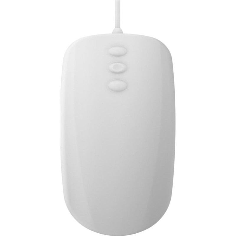 Cherry Mysz Cherry CHERRY Mouse AK-PMH3 Medical 3-Button Scroll corded sealed white IP68 kabelgebunden, 3-Button-Scroll-Steuerung, IP68