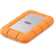 Lacie Rugged Mini SSD 2 TB, Externe SSD (orange/silber, USB-C 3.2 Gen 2x2 (20 Gbit/s))