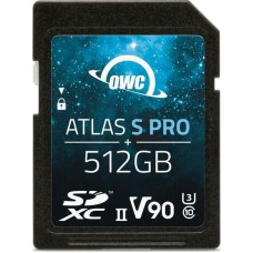 OWC Karta OWC 512GB Atlas S Pro SDXC UHS-II V90 Media Card