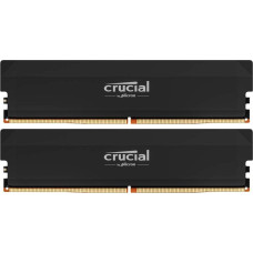 Crucial DIMM 32 GB DDR5-6000 (2x 16 GB) Dual-Kit (schwarz, CP2K16G60C36U5B, Pro Overclocking, INTEL XMP, AMD EXPO)