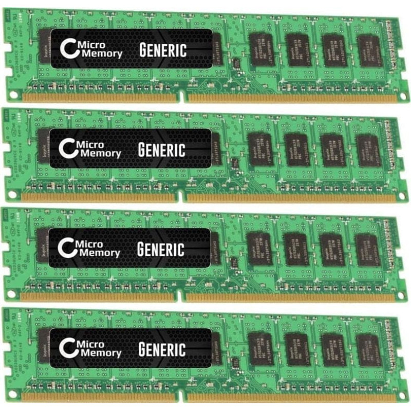 Micromemory Pamięć serwerowa MicroMemory 32GB KIT DDR3 1600MHZ ECC - MMH3818/32GB