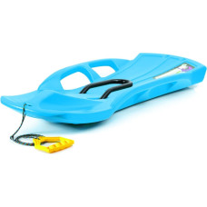 Victoria Sport Sanki plastikowe Snow Train Control z hamulcami niebieskie