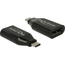 Delock Adapter USB Delock USB-C - DisplayPort Czarny  (62977)