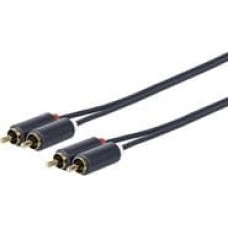 Vivolink Kabel VivoLink RCA (Cinch) x2 - RCA (Cinch) x2 15m czarny (PRORCARCA15)