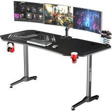 Ultradesk Biurko Ultradesk Frag XXL Czarne 160 cmx75 cm