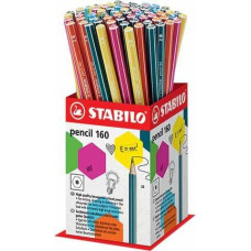 Stabilo OŁÓWEK PENCIL 160 2B MIX 72 SZT.DISPLAY - 160/72-12B