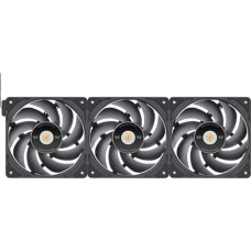 Thermaltake TOUGHFAN EX12 Pro High Static Pressure PC Cooling Fan ? Swappable Edition (schwarz, 3-Fan Pack)