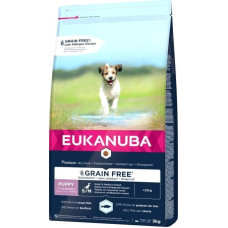 Eukanuba EUKANUBA SZCZENIE MAŁA I ŚREDNIA RASA BEZ ZBÓŻ RYBA OCEANICZNA 3KG