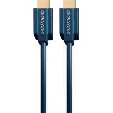 Clicktronic Kabel Clicktronic HDMI - HDMI 1.5m granatowy (JAB-6077139)