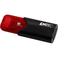 Emtec Pendrive Emtec Emtec Click Easy pamięć USB 16 GB USB Typu-A 3.2 Gen 2 (3.1 Gen 2) Czarny, Czerwony