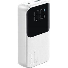 Joyroom Powerbank Joyroom Powerbank Joyroom JR-PBC06 10000mAh 30W + wbudowane kable USB-C, Lightning biały