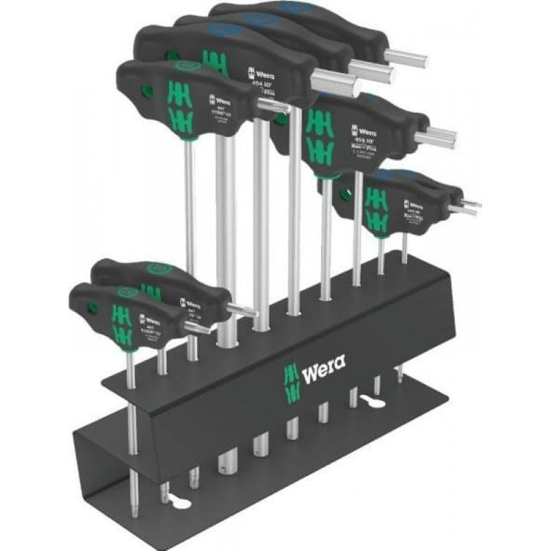 Wera ZESTAW WKRĘTAKÓW T HEX I TORX BICYCLE SET 6, 10 CZĘŚĆ (1 KPL)