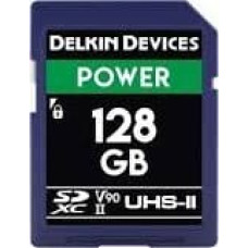 Delkin Karta Delkin Delkin SDXC Power 2000X UHS-II U3 (V90) R300/W250 128GB