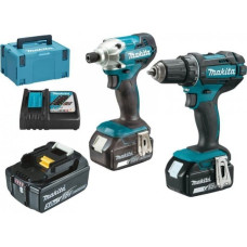 Makita Zestaw elektronarzędzi Makita ZESTAW COMBO LI-LON 18V DTD156+DDF482 3*5.0AH MAKPAC (1 SZT)