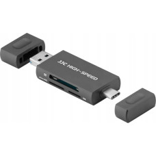 JJC Czytnik JJC Czytnik kart pamięci JJC USB / USB-C SD, NM i microSD (SDXC, SDHC)