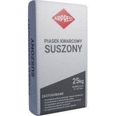 Airpress Sprężarka Airpress PIASEK KWARCOWY SUSZONY 25KG 0.5-1.0MM