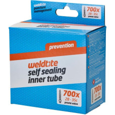 Weldtite Dętka z płynem antyprzebiciowym WELDTITE SELF SEALING INNER TUBE 700 x 28c-35c presta (NEW)