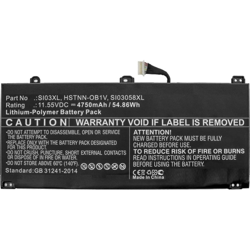 Coreparts Bateria CoreParts Laptop Battery for HP