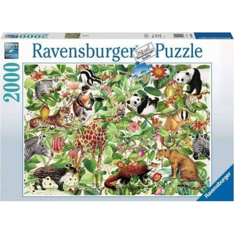 Ravensburger Puzzle 2000el Dżungla 168248 RAVENSBURGER p6