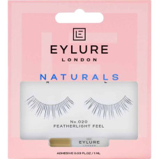 Eylure EYLURE rzęsy z klejem NATURALS No. 020 Featherlight Feel