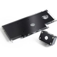 Bitspower Bitspower X-TEND ASUS ROG Strix RTX 3090 Aktive Backplate, ARGB - schwarz