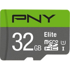 PNY Karta PNY Elite MicroSDHC 32 GB Class 10 UHS-I/U1 A1 V10 (P-SDU32GU185GW-GE)