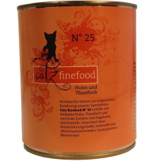 Catz Finefood N.25 Kurczak i Tuńczyk puszka 800g