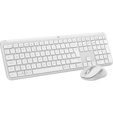 Logitech Klawiatura + mysz Logitech Signature Slim MK950 biała (920-012491)