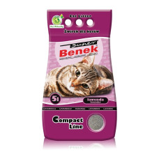 Super Benek Certech Super Benek Compact Lavender - Cat Litter Clumping 5 l