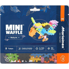 Marioinex Klocki Mini Waffle Nature - Tukan 50 elementów