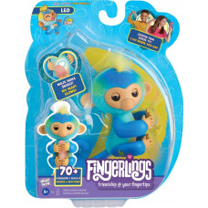 Cobi Figurka Cobi Figurka interaktywna Fingerlings Małpka Niebieska Leo