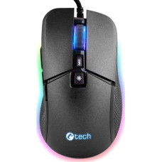 C-Tech Mysz C-Tech C-TECH herní myš Dawn, casual gaming, 6400 DPI, RGB podsvícení, USB