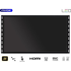 Nvox Monitor Nvox Monitor dotykowy open frame led 21cali vga hdmi usb bnc 12v 230v