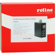 Roline Switch Roline ROLINE Industrie Switch 5x RJ-45, niezarządzalny