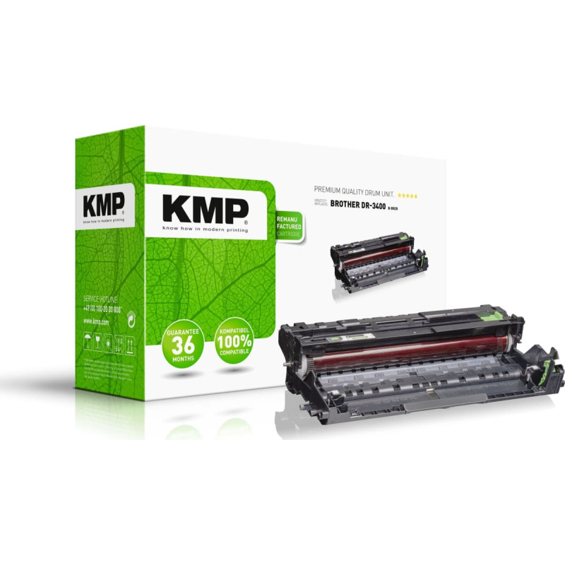 KMP Toner KMP KMP B-DR28, Compatible, Brother, DCP-L5500DN/DCP-L6600DW, HL-L5000D/HL-L5100DN/HL-L5100DNT/ HL-L5100DNTT/HL-L5200DW/HL-L6250DN/..., 1 pc(s), 52000 pages, Laser printing