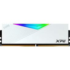 Adata Pamięć ADATA ADATA DDR5 - 64GB - 6400 - CL - 32 (2x 32 GB) dual kit, RAM (white, AX5U6400C3232G-DCLARWH, Lancer RGB, INTEL XMP)