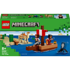 Lego Minecraft Rejs statkiem pirackim (21259)