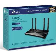 Tp-Link TP-Link Archer VX1800v EasyMesh WiFi6 VDSL/ADSL router (AX1800,2,4GHz/5GHz,3xGbELAN,1xGbELAN/WAN,2xRJ11,4G LTE,1xUSB2.0)