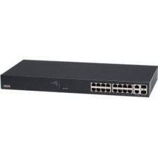 Axis Switch Axis Axis 5801-693 łącza sieciowe Zarządzany Gigabit Ethernet (10/100/1000) Obsługa PoE Czarny