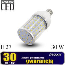 Nvox Żarówka e27 led corn 30w metalowa 6000k zimna