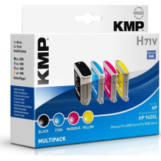 KMP Tusz KMP KMP H71V Promo Pack BK/C/M/Y comp. w. HP No. 940 XL - 1715,4005