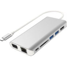 Premiumcord Stacja/replikator PremiumCord 7w1 USB-C (ku31dock08)