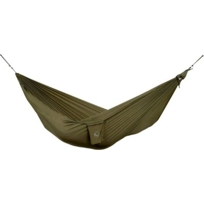 Ticket To The Moon Hamak jednoosobowy Compact Hammock Army Green 320x155cm (TMC24)