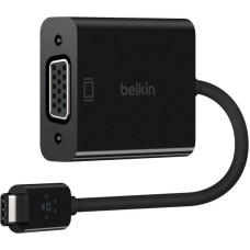 Belkin Adapter USB Belkin USB-C - VGA Czarny  (F2CU037BTBLK)