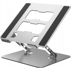 ART Podstawka pod laptopa Art ART P10 aluminum laptop stand 13/25/23.5cm height+angle adjustable