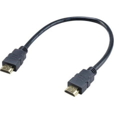 Akasa Kabel Akasa HDMI - HDMI 0.3m czarny (AK-CBHD25-30BK)