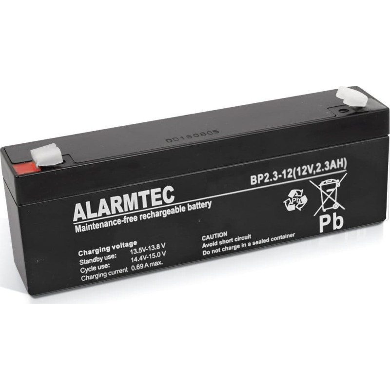 Alarmtec Akumulator 12V 2.3Ah AGM Alarmtec BP2.3-12