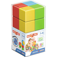 Trefl GEOMAG MagiCube Full Color Recycled Crystal - klocki magnetyczne 8el. G054